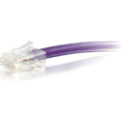C2G 14 ft Cat6 Non Booted UTP Unshielded Network Patch Cable - Purple