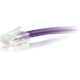 C2G 10 ft Cat6 Non Booted UTP Unshielded Network Patch Cable - Purple