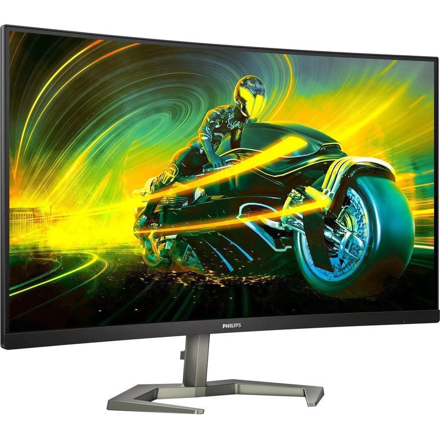 Philips Evnia 32M1C5200W 31.5" Full HD Curved Screen WLED Gaming LCD Monitor - 16:9 - Textured Black