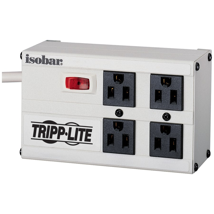 Tripp Lite Isobar Ultra Surge 4 outlet 6' Cord Metal Housing 3330 Joules