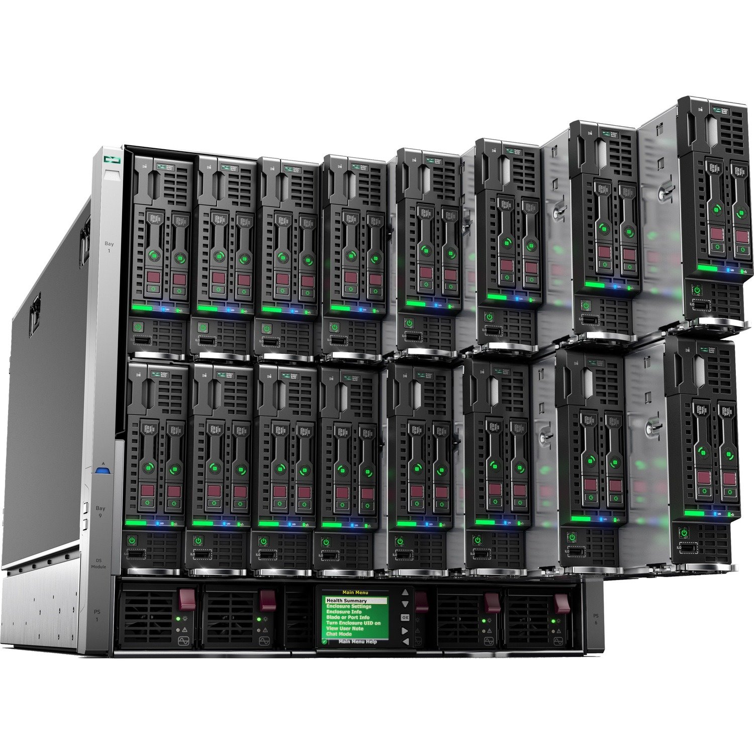 HPE BladeSystem BLc7000 Blade Server Case - Rack-mountable