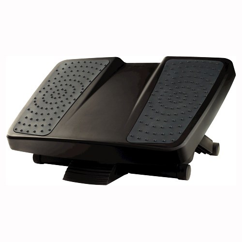 Fellowes Footrest - Black, Grey - 1 / Each