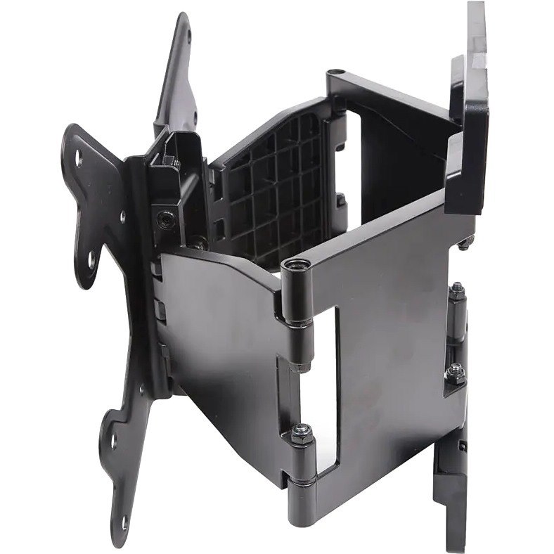 Monoprice SlimSelect 8678 Mounting Bracket for Flat Panel Display, LCD Display, LED Display, Plasma Display, TV - Black