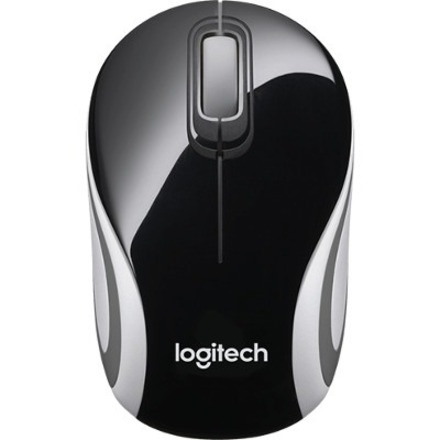 Logitech Wireless Mini Mouse M187 Ultra Portable, 2.4 GHz with USB Receiver, 1000 DPI Optical Tracking, 3-Buttons, PC / Mac / Laptop - Palace Blue