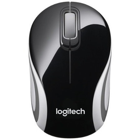 Logitech Wireless Mini Mouse M187 Ultra Portable, 2.4 GHz with USB Receiver, 1000 DPI Optical Tracking, 3-Buttons, PC / Mac / Laptop - Palace Blue