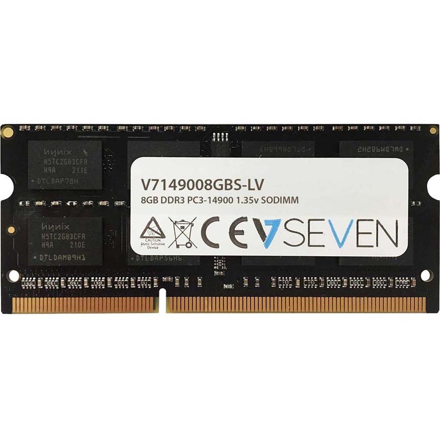 V7 RAM Module for Notebook - 8 GB (2 x 4GB) - DDR3-1866/PC3-14900 DDR3 SDRAM - 1866 MHz - CL13