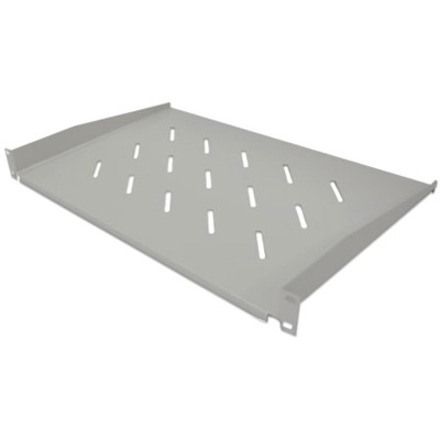 Intellinet Network Solutions 19" Cantilever Shelf, 1U, Shelf Depth 350mm, Vented, Max 25kg, Grey, Three Year Warranty