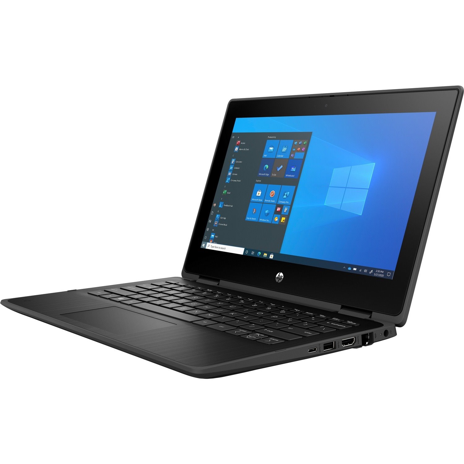 HP ProBook x360 11 G7 EE 29.5 cm (11.6") Touchscreen Rugged Convertible 2 in 1 Notebook - HD - 1366 x 768 - Intel Celeron N5100 Quad-core (4 Core) - 8 GB Total RAM - 128 GB SSD