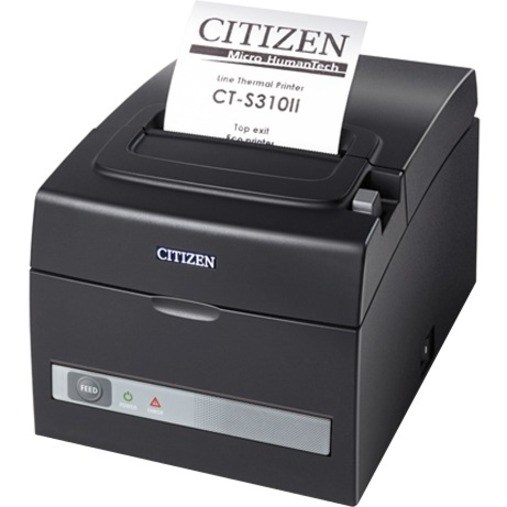 Citizen CT-S310II Desktop Thermal Transfer Printer - Two-color - Receipt Print - USB
