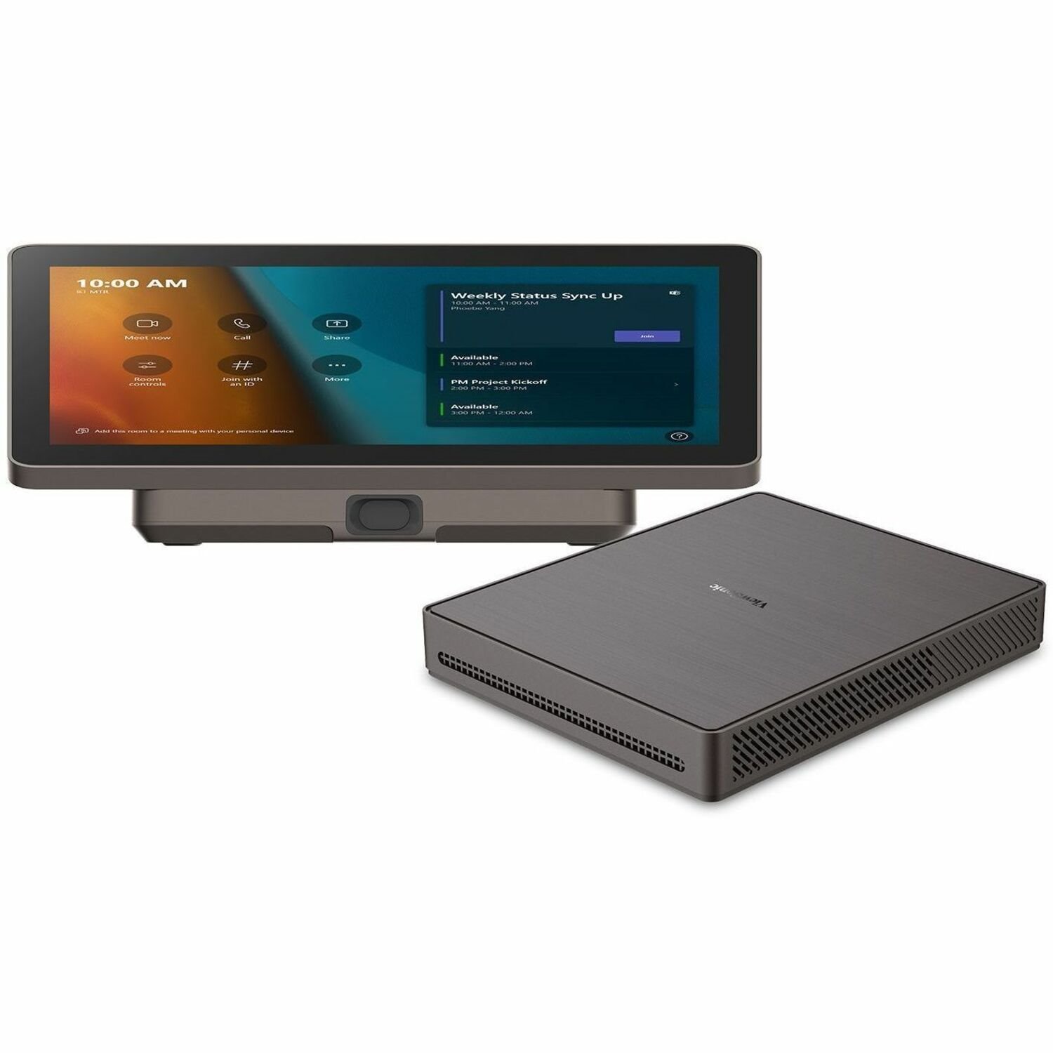 ViewSonic TRS10 TeamJoin Bundle Certified for Microsoft Teams Rooms with Compute Engine Mini PC and Touch Console