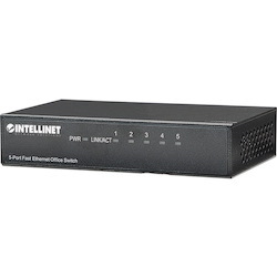 Intellinet 5 Port 10/100 Desktop Metal Switch
