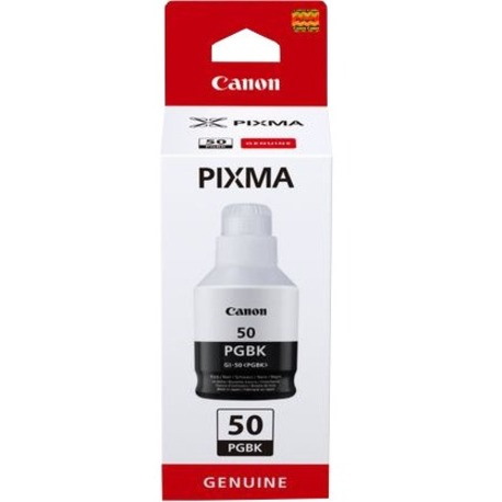 Canon GI-50 PGBK Ink Refill Kit - Black - Inkjet