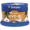 Verbatim DVD Recordable Media - DVD-R - 16x - 4.70 GB - 50 Pack Spindle
