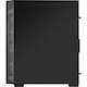 Corsair 110R Gaming Computer Case - ATX Motherboard Supported - Mid-tower - Steel, Plastic, Tempered Glass - Black