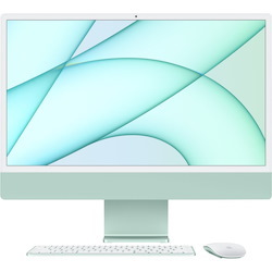 Apple iMac MGPH3X/A All-in-One Computer - Apple M1 Octa-core (8 Core) - 8 GB RAM - 256 GB SSD - 24" 4.5K 4480 x 2520 - Desktop - Green