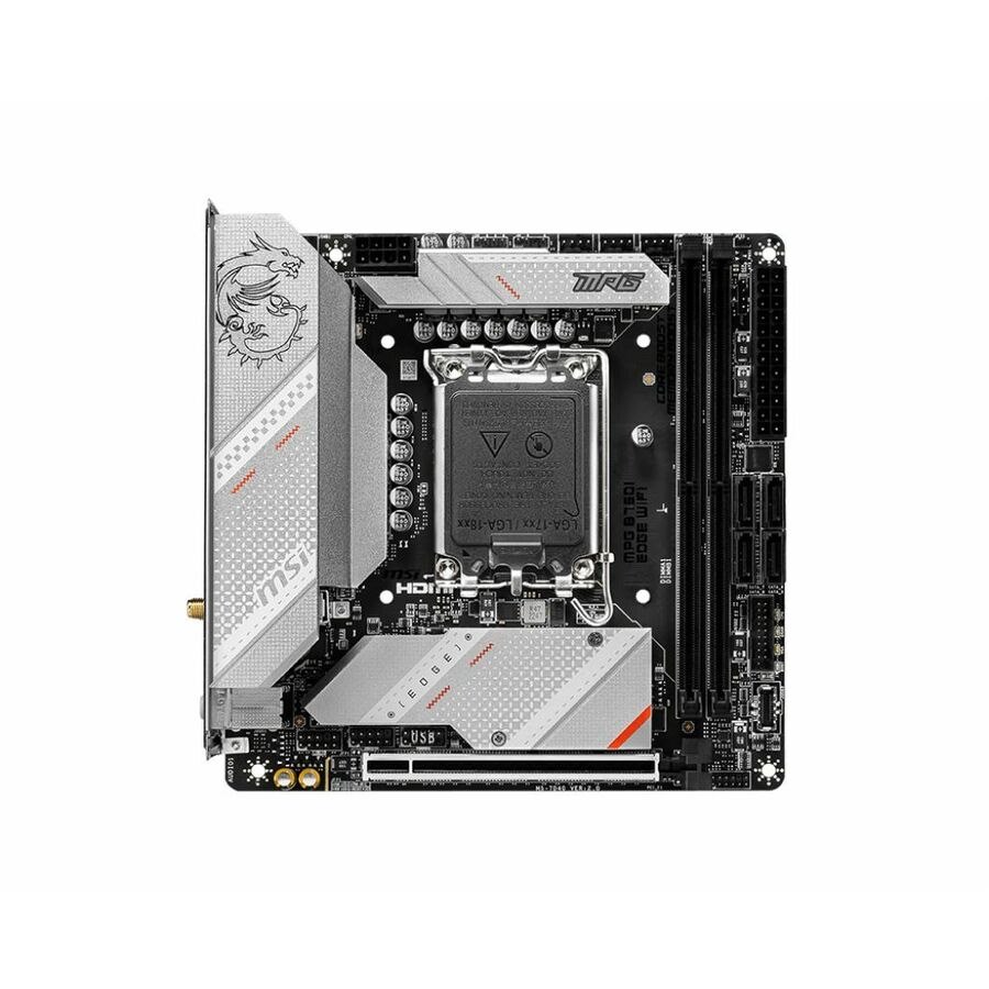 MSI MPG B760I EDGE WIFI Gaming Desktop Motherboard - Intel B760 Chipset - Socket LGA-1700 - Mini ITX