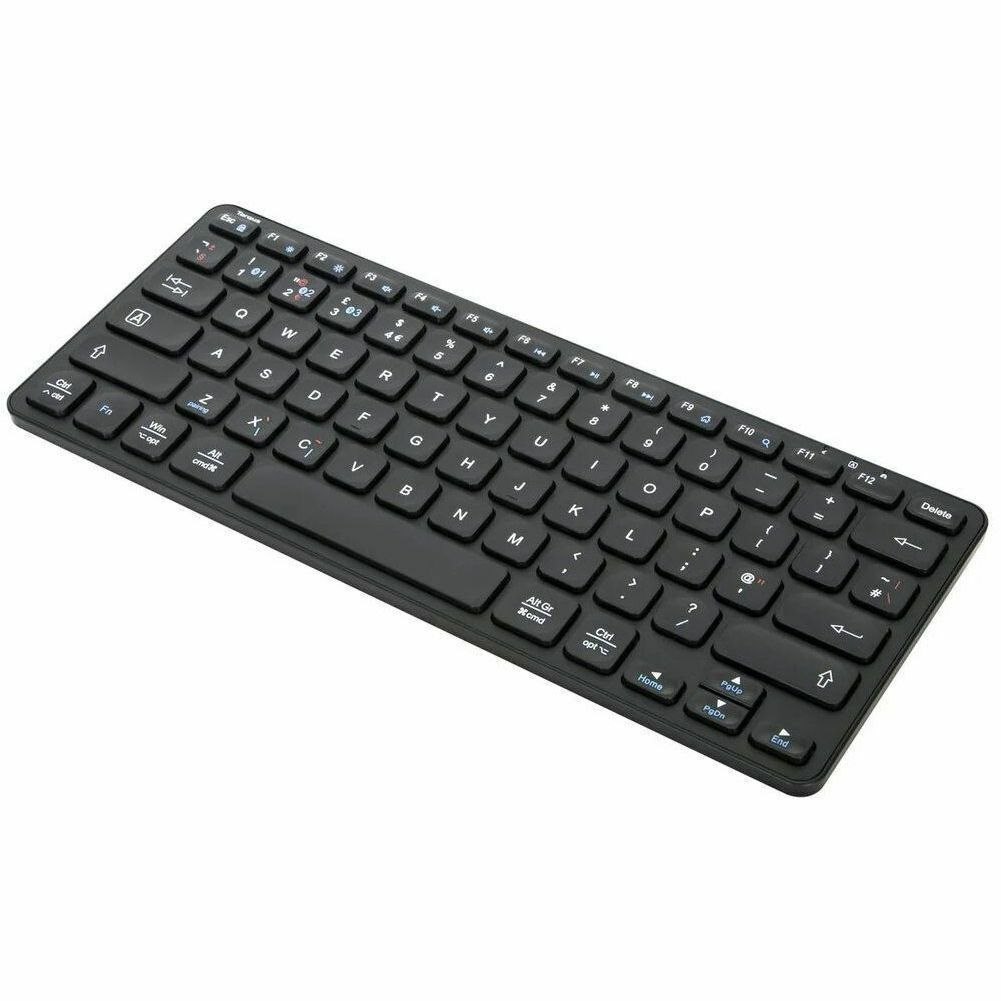 Targus Keyboard - Wireless Connectivity - Spanish - QWERTY Layout - Black