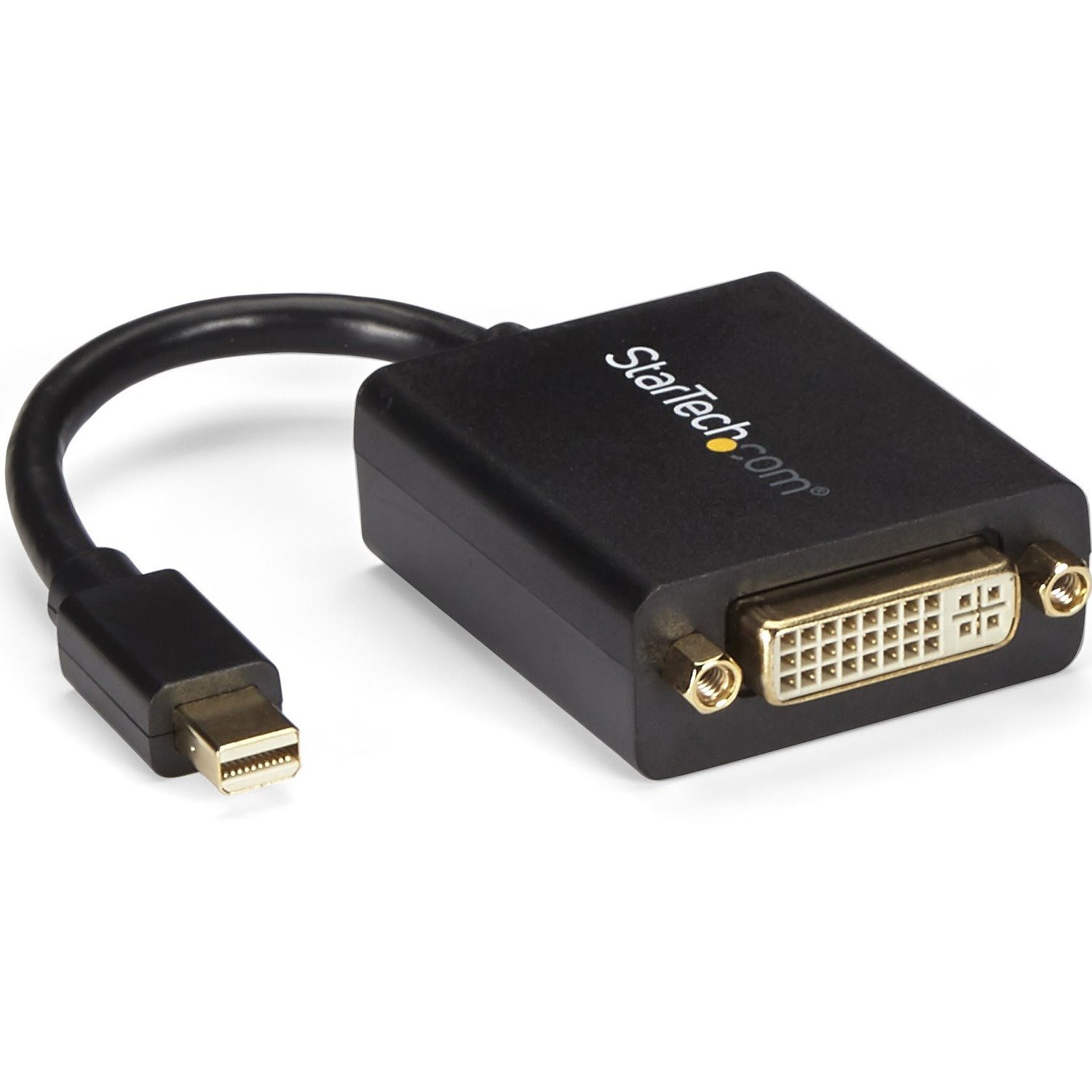 StarTech.com Mini DisplayPort to DVI Adapter, Mini DP to DVI-D Converter, 1080p Video, VESA Certified, mDP 1.2 to DVI Monitor/Display