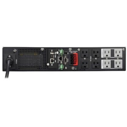 Eaton Tripp Lite Series SmartPro 1000VA 1000W 120V Line-Interactive Sine Wave UPS - 8 Outlets, Extended Run, NIC, LCD, USB, DB9, 2U Rack/Tower