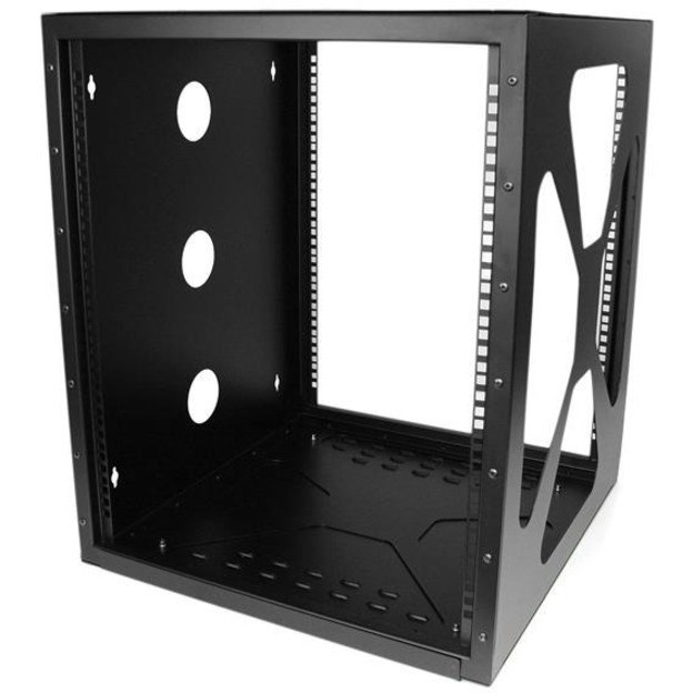 StarTech.com 12U Sideways Wallmount Rack for Servers - Side-Mount Server Rack for Easy Access