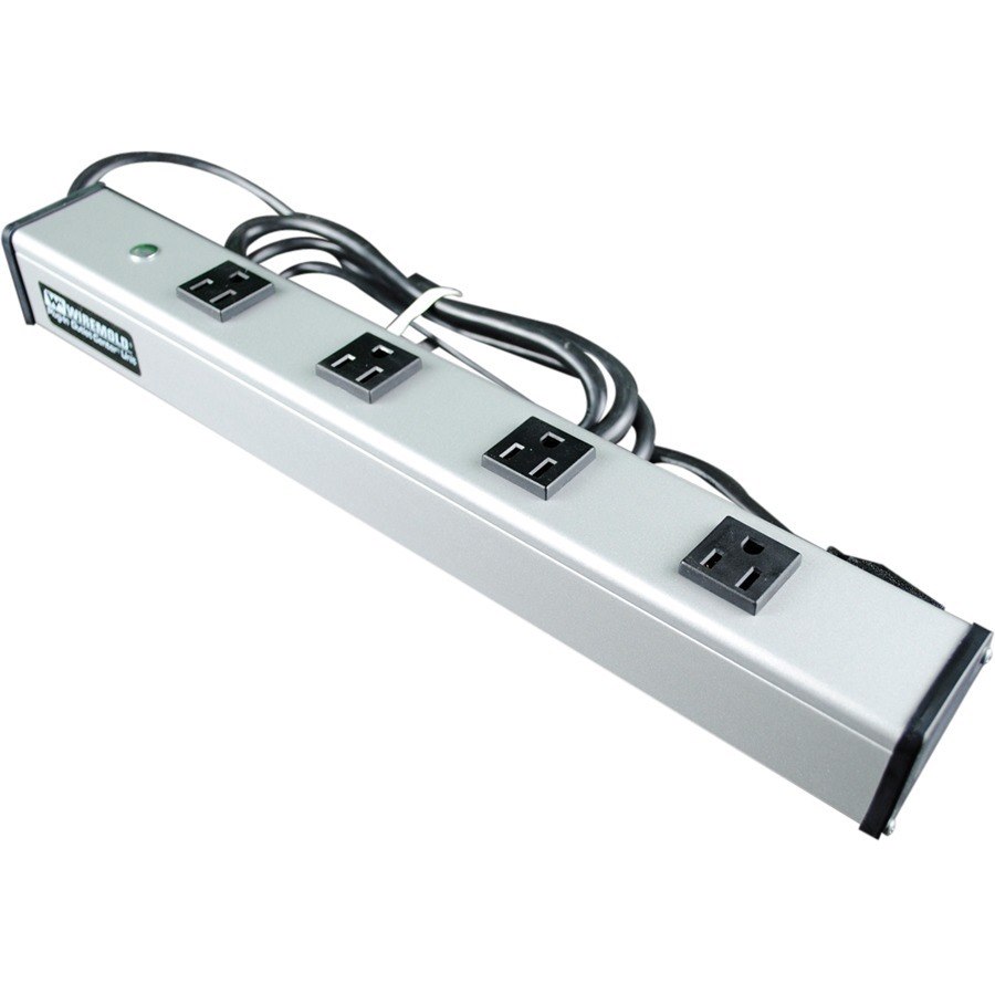 Wiremold Plug-In Outlet Center 4-Outlet Power Strip