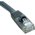 Eaton Tripp Lite Series Cat5e 350 MHz Outdoor-Rated Molded (UTP) Ethernet Cable (RJ45 M/M), PoE - Gray, 100 ft. (30.5 m)