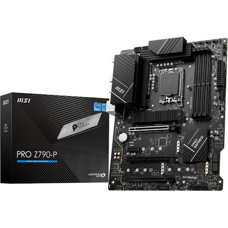 MSI Pro Z790-P Gaming Desktop Motherboard - Intel Z790 Chipset - Socket LGA-1700 - ATX