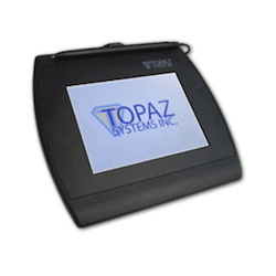 Topaz SigGemColor T-LBK57GC-BHSB Electronic Signature Pad