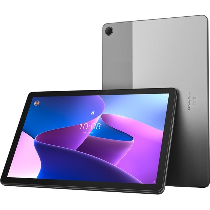 Lenovo Tab M10 (3rd Gen) TB328XU Tablet - 25.7 cm (10.1") WUXGA - UNISOC T610 Octa-core - 3 GB - 32 GB Storage - Android 11 - 4G - Storm Grey