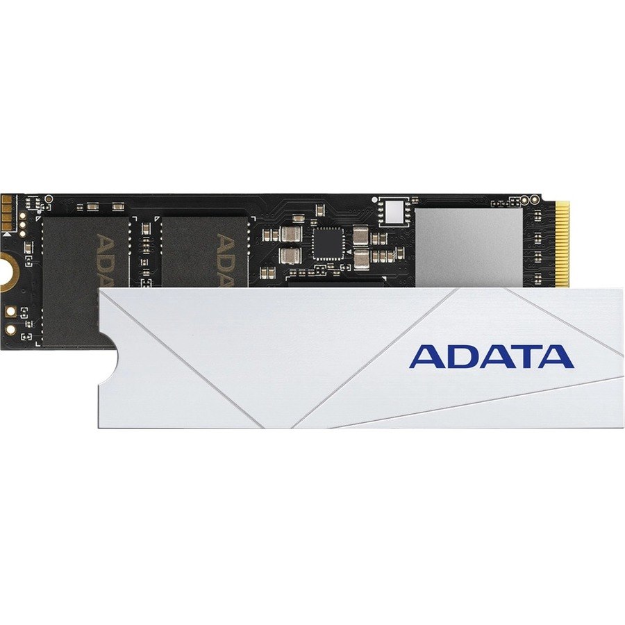 Adata APSFG-2T-CSUS 2 TB Solid State Drive - M.2 2280 Internal - PCI Express NVMe (PCI Express NVMe 4.0 x4) - White