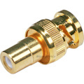 Monoprice BNC Male to RCA Female Adaptor - Gold Plated