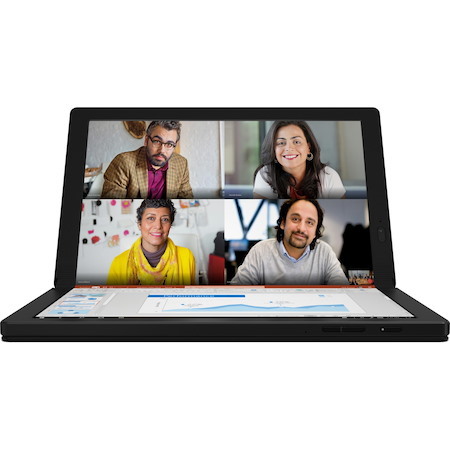 Lenovo ThinkPad X1 Fold 20RK000NAU Tablet - 13.3" QXGA - Intel - 8 GB - 512 GB SSD - Windows 10 Pro 64-bit - Black