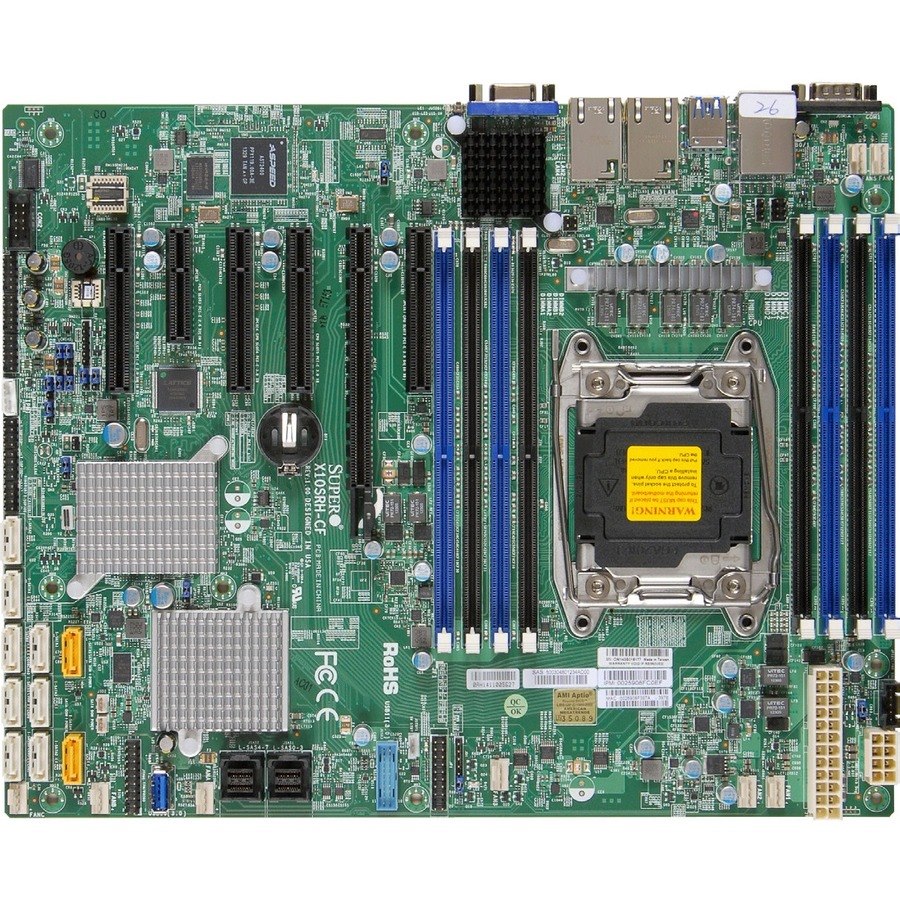 Supermicro X10SRH-CLN4F Server Motherboard - Intel C612 Chipset - Socket LGA 2011-v3 - ATX