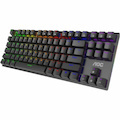 AOC GK450 Gaming Keyboard - Cable Connectivity - USB 2.0 Type C Interface - RGB LED - Black