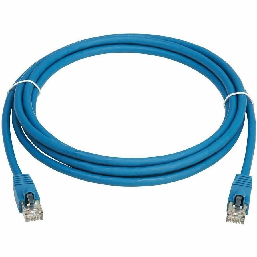 Eaton Tripp Lite Series Cat8 40G Snagless SSTP Ethernet Cable (RJ45 M/M), PoE, LSZH, Blue, 2.5 m (8.2 ft.)