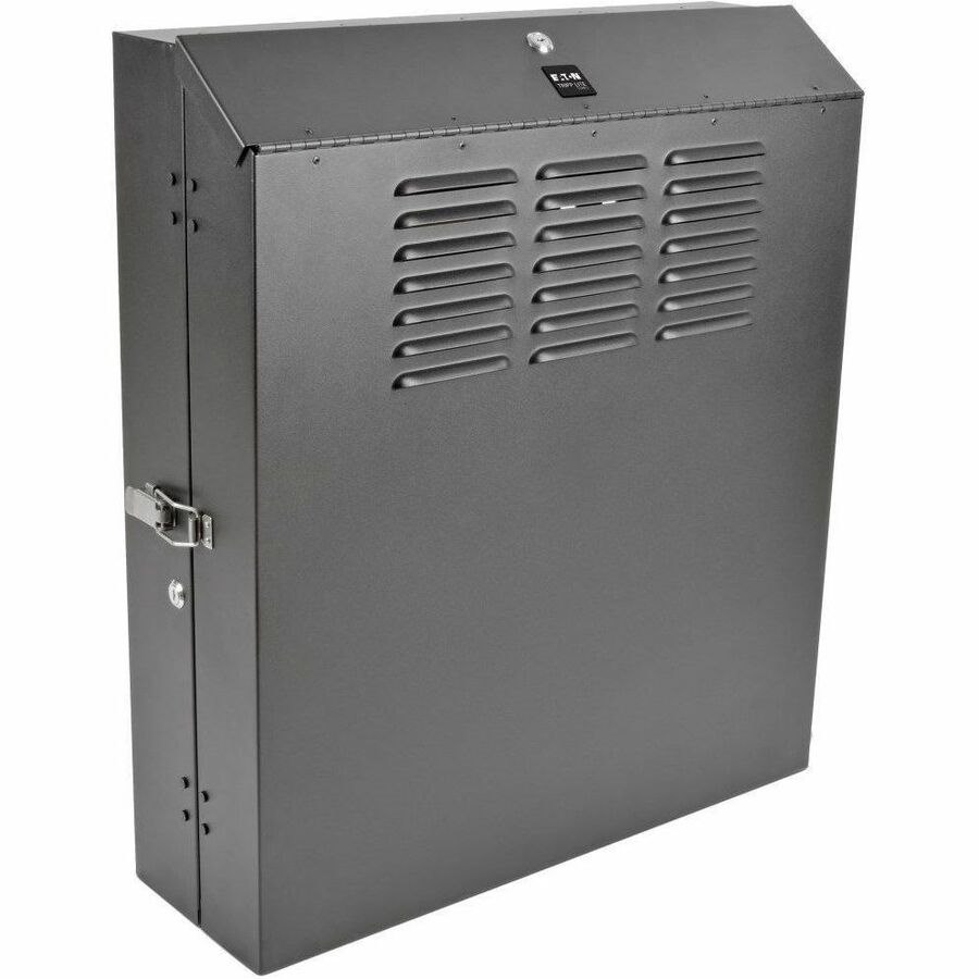 Eaton Tripp Lite Series SmartRack 6U Low-Profile Vertical-Mount Switch-Depth Wall-Mount Rack Enclosure Cabinet