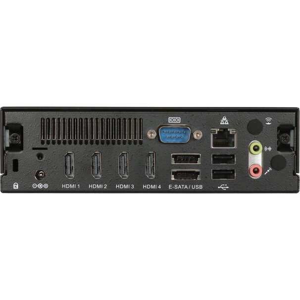 AOpen Digital Engine DE6140 Desktop Computer - AMD R-Series R-464L - 4 GB - Black