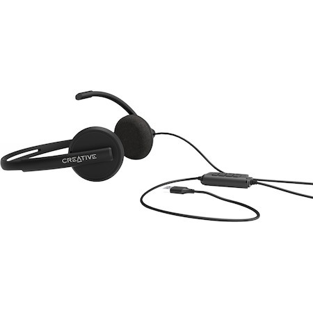 Creative HS-220 USB Headset with Noise-Cancelling Mic and Inline Remote