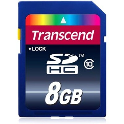 Transcend Industrial 8 GB Class 10 SDHC