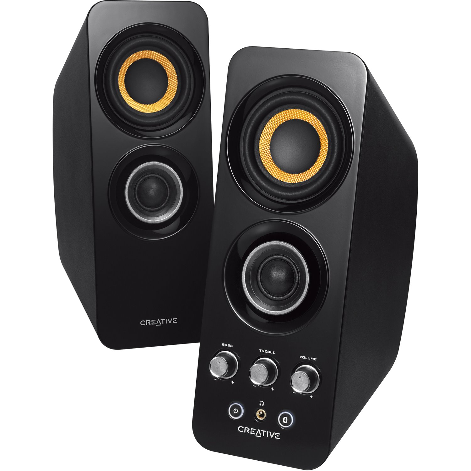Creative T30W 2.0 Speaker System - Wireless Speaker(s) - Black MF1655