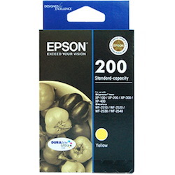 Epson DURABrite Ultra 200 Original Inkjet Ink Cartridge - Yellow - 1 Pack
