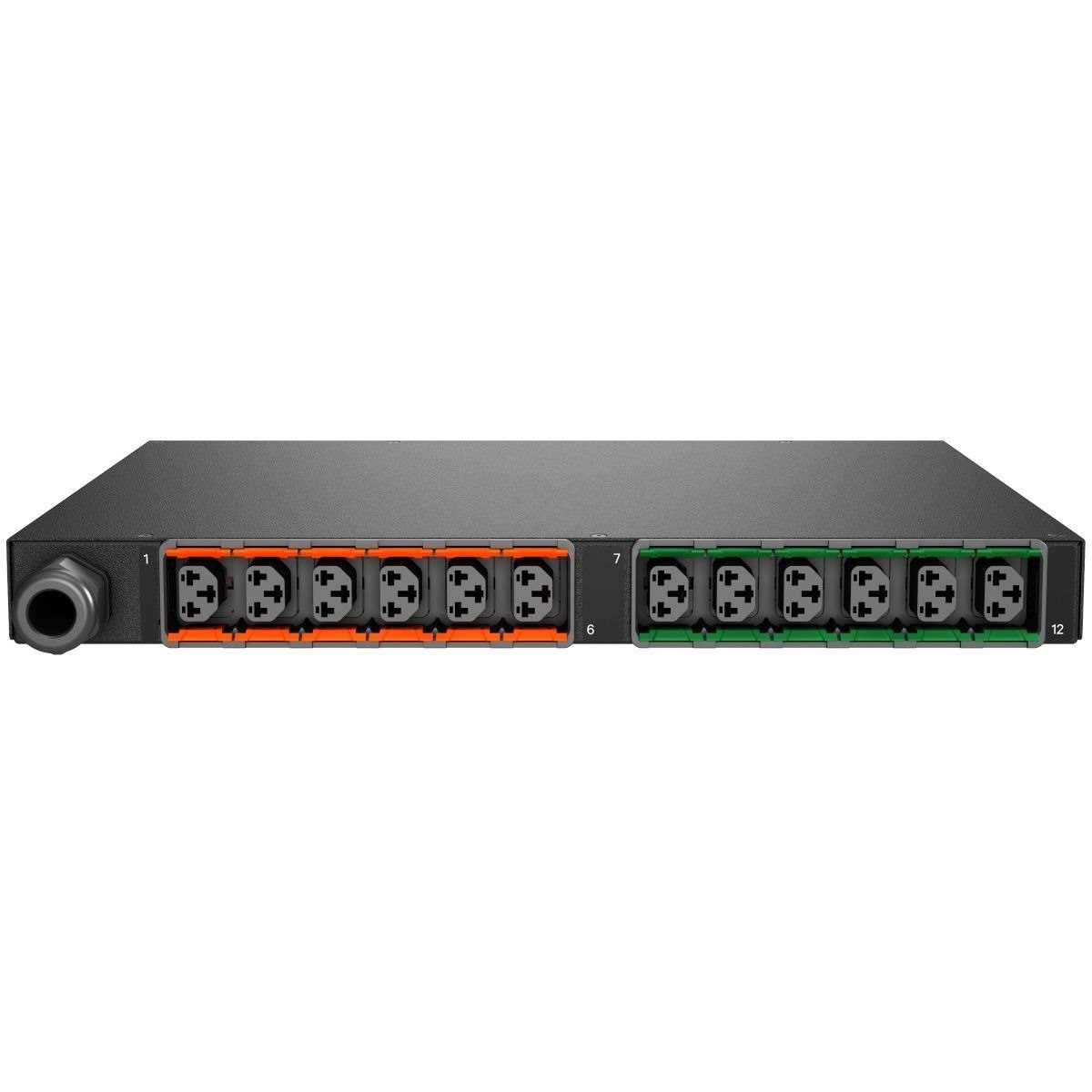 Vertiv Geist Horizontal Switched Rack PDU - 1U| 32A| (12) Combination Outlets C13/C19| 1P+N+E| 200v/240v| 7.3kW| Horizontal PDU (VP59100)