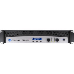 Crown CDi 6000 Amplifier - 4200 W RMS - 2 Channel - Black