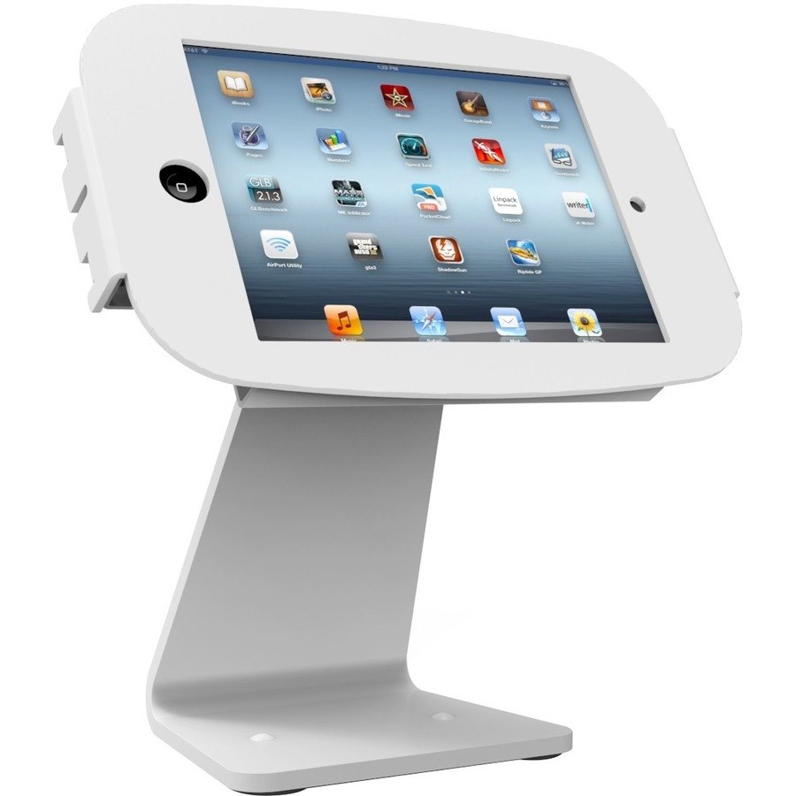 Compulocks iPad Pro 12.9" (3-6th Gen) Space Enclosure Rotating Counter Stand White