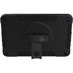 CTA Digital Protective Case with Built-in 360 Degree Rotatable Grip Kickstand & Pen Slot for Samsung Galaxy Tab A7