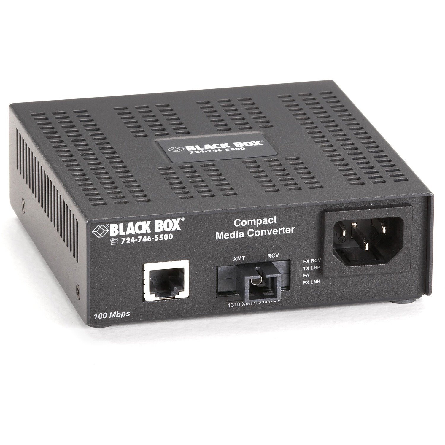 Black Box LHC5129A-R3 Single Strand Fiber Media Converter