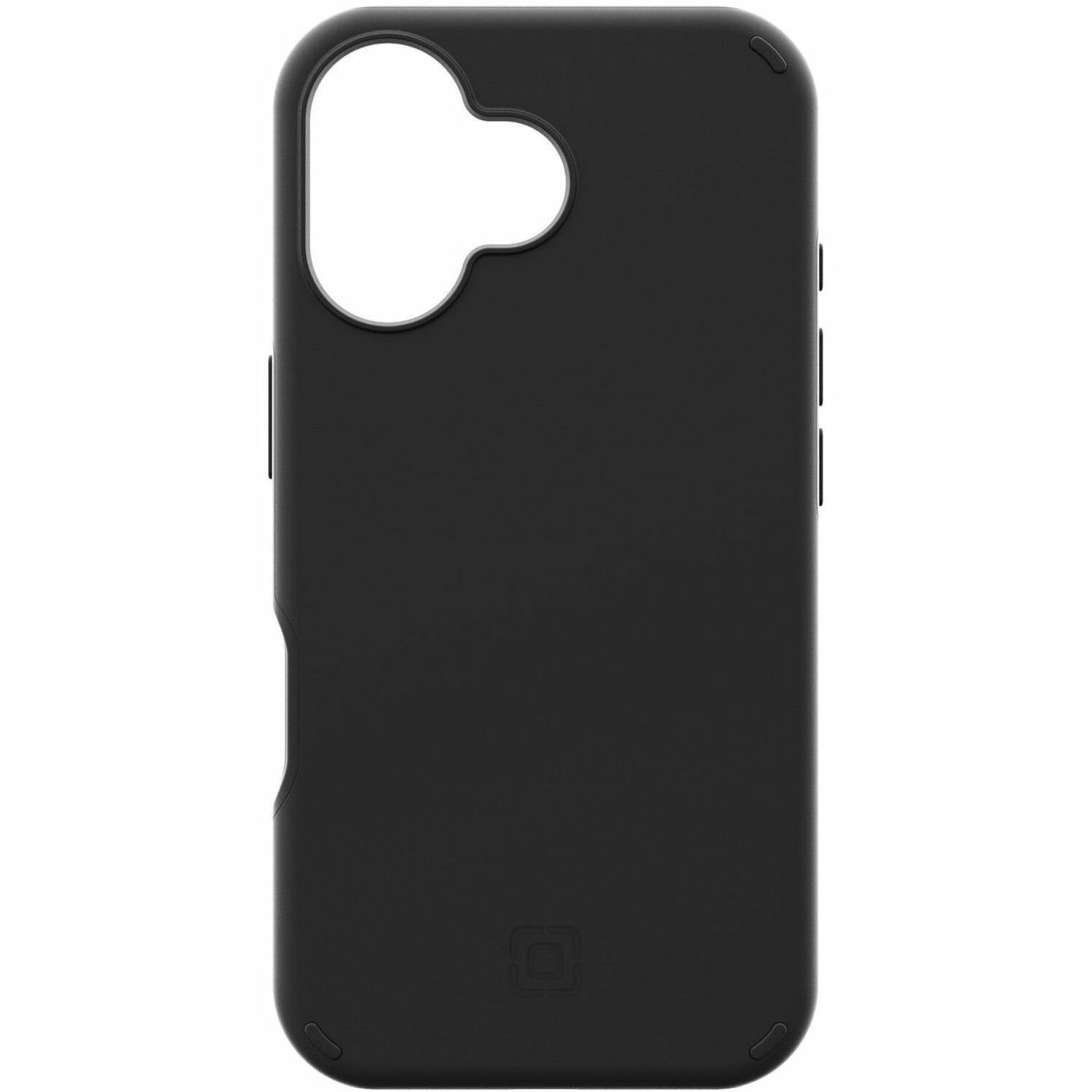 Incipio Duo Case for Apple iPhone 16 Smartphone - Soft-touch Texture - Black