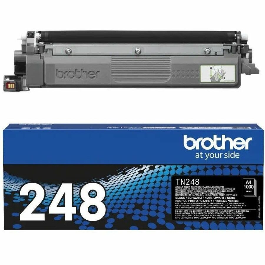 Brother TN-248BK Original Laser Toner Cartridge - Black - 4 Pack