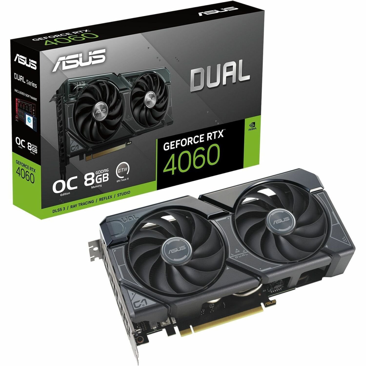 Asus NVIDIA GeForce RTX 4060 Graphic Card - 8 GB GDDR6