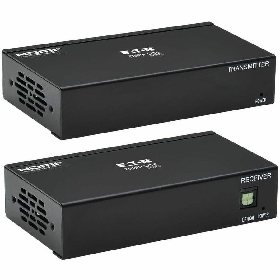 Eaton Tripp Lite Series 2-Port HDMI over Cat6 Extender Kit, Transmitter/Receiver - 4K 60 Hz, HDR, 4:4:4, PoC, 230 ft. (70.1 m), TAA